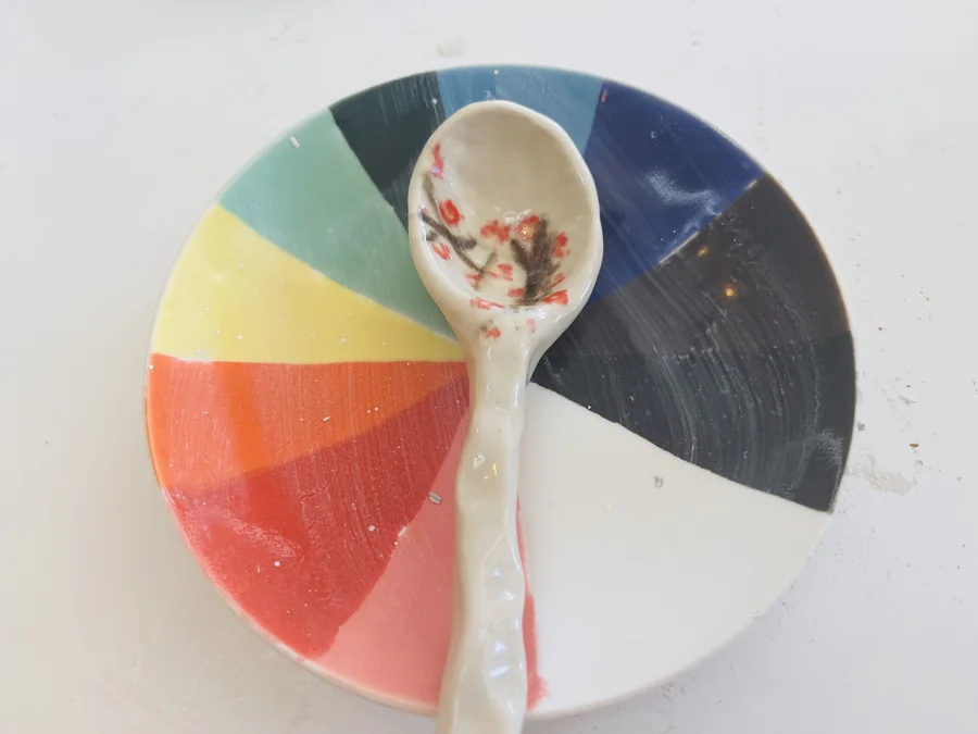 手工陶艺制作过程